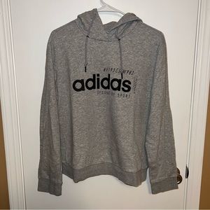 Adidas | Grey and Black Sweatshirt